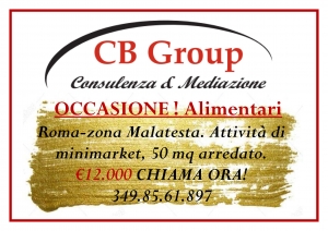 RIF.A155 - ALIMENTARI - MINIMARKET - ROMA