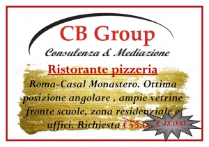 RIF. A129 - Ristorante Pizzeria - Roma - Casal Monastero