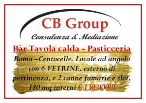 RIF. A121 - Bar Pasticceria Tavola calda - Roma