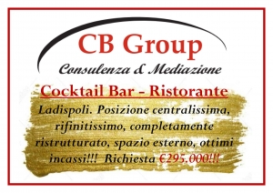 RIF. A143 Cocktail Bar - Ristorante - Ladispoli - Centro