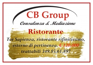 RIF.A154 Ristorante - Roma - Tor Sapienza