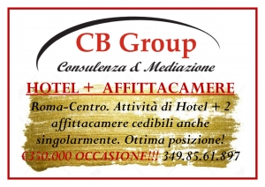 A152- Hotel + 2 affittacamere - roma - centro storico